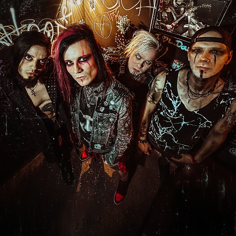 Hell Boulevard   With “Made in Hell”, Hell Boulevard deliver a powerful dark rock album that defines their artistic identity more clearly than ever. The band blends their signature mix of gothic rock, symphonic elements, and electronic accents with a 